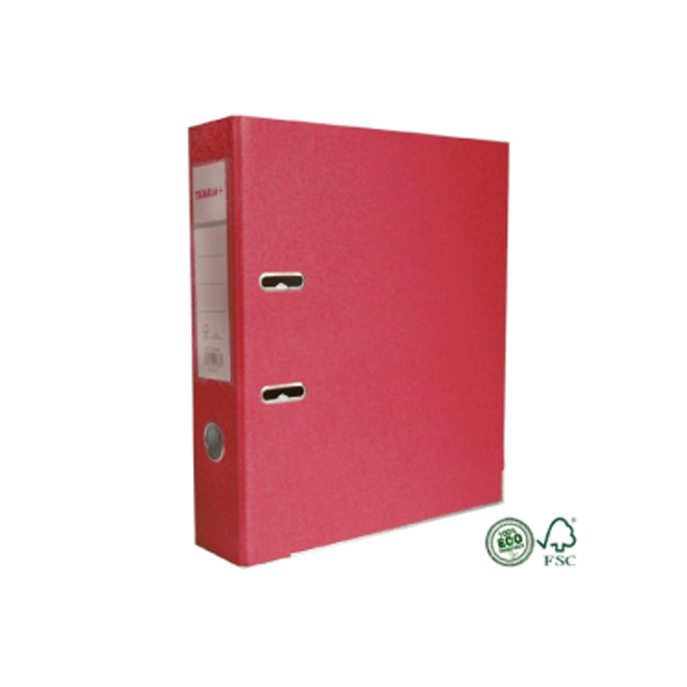 BIBLIORATO PLASTIFICADO A4 ROJO 