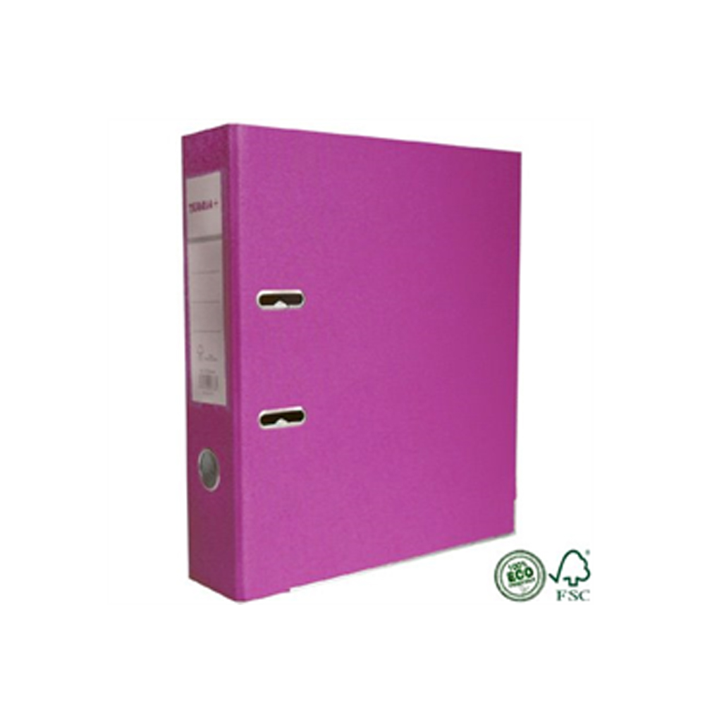 BIBLIORATO PLASTIFICADO A4 LILA 