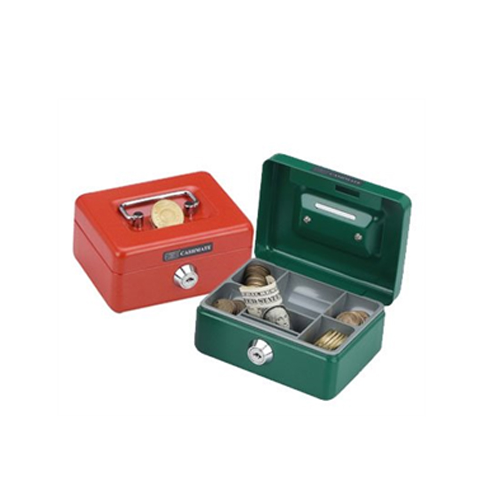 CASH BOX - CAJA DE SEGURIDAD CON LLAVE 125 x 95mm