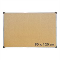 CARTELERA DE CORCHO 90 X 1.20 CM MARCO ALUMINIO 