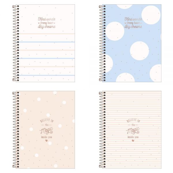 CUADERNO TILIBRA SOHO TAPA DURA C/ESPIRAL 160 H 