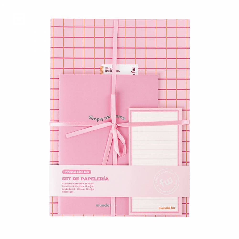 SET DE PAPELERIA SIMPLY AWE FW 