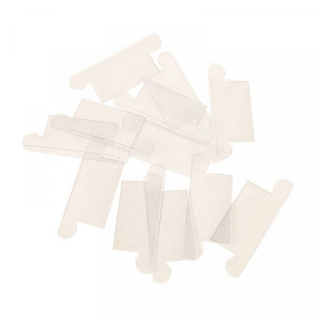 VENTANITAS AUTOADHESIVAS TRANSPARENTES X 10 