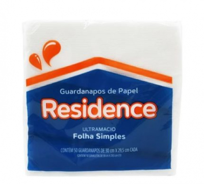 SERVILLETA RESIDENCE 30 X 29.5 CM X 50 U 