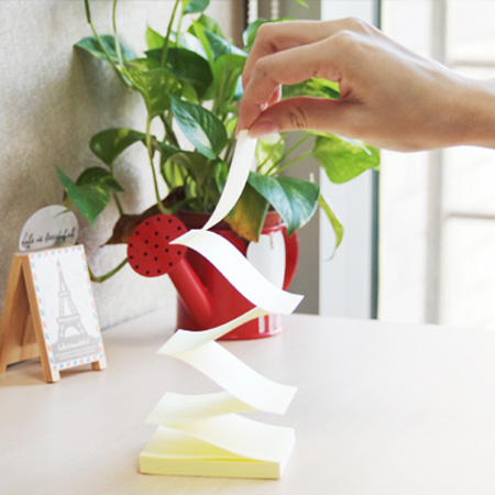 BLOCK STICK 76 X 76 MM ZIG ZAG AMARILLO