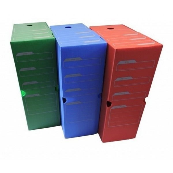 CAJA DE ARCHIVO PLASTICA 8 CM