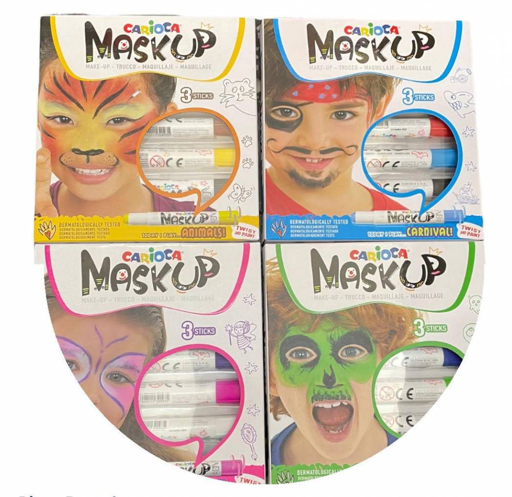 PINTURA DE CARA EN BARRA CARIOCA MASK UP 