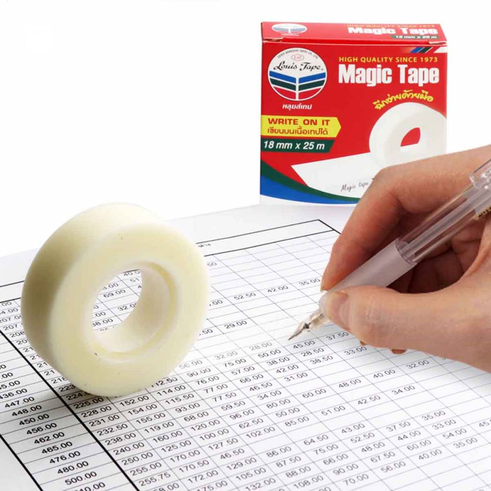 CINTA INVISIBLE 18 MM X 25 M LOUIS TAPE 