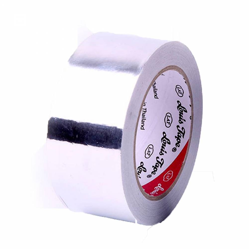 CINTA ADHESIVA DE ALUMINIO 48 MM X 27 M LOUIS TAPE 