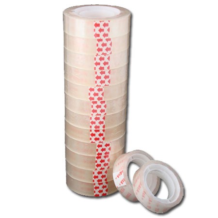 CINTA ADHESIVA TRANSPARENTE 12 MM X 33 M 