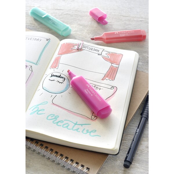 DESTACADOR FABER CASTELLS PASTEL X 4 U 