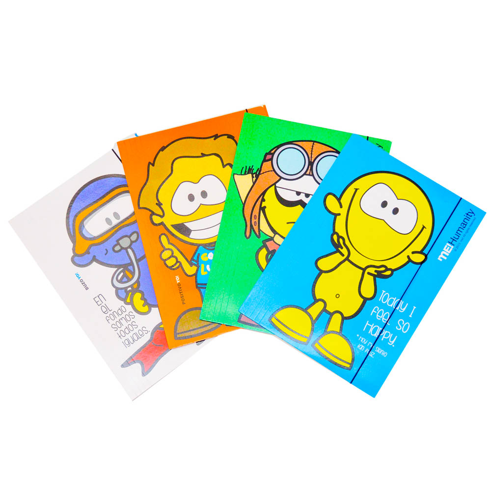 CARPETA C/ELASTICO YO! HUMANIDAD        