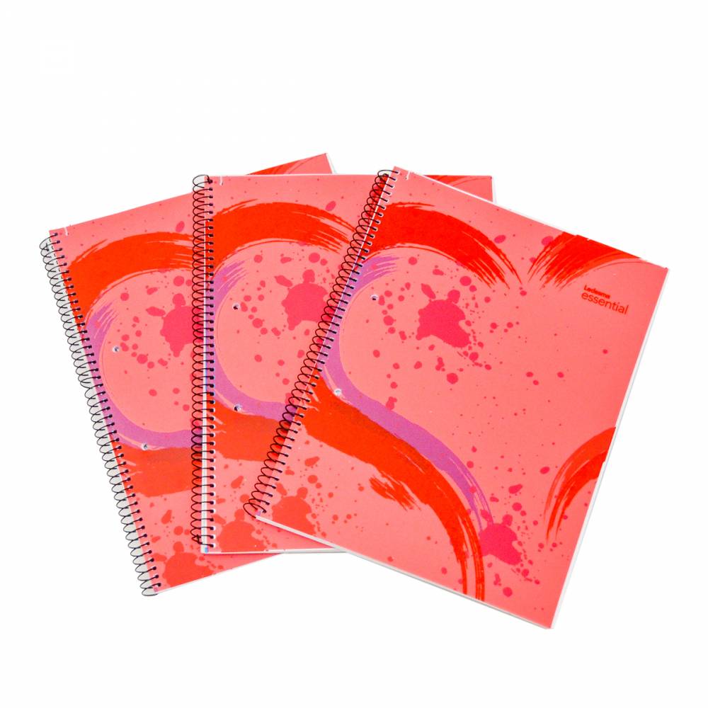 CUADERNOLA ESSENTIAL ROJA 84 HOJAS 75G