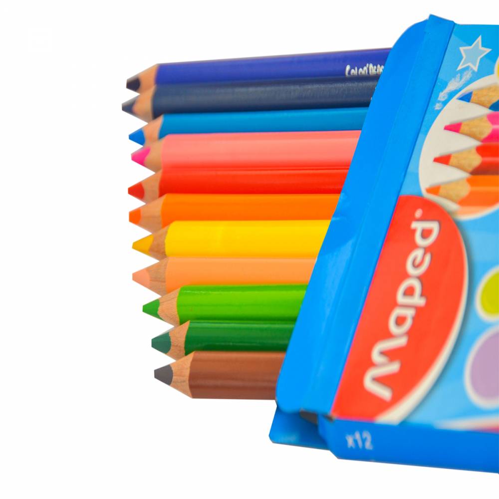  L�PICES MAPED COLOR�PEPS JUMBO X12