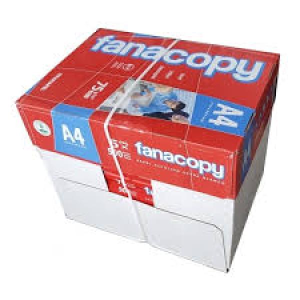 CAJA DE PAPEL DE FOTOCOPIA A4 X 500 H FANACOPY 