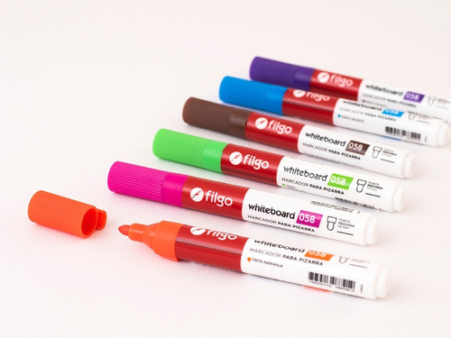 MARCADOR DE PIZARRA FILGO X 6 U 