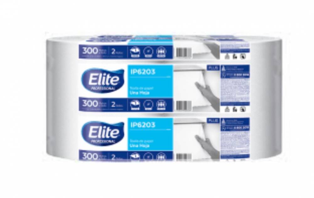 TOALLA DE PAPEL ELITE PROFESSIONAL ALTO METRAJE PLUS 300 M 