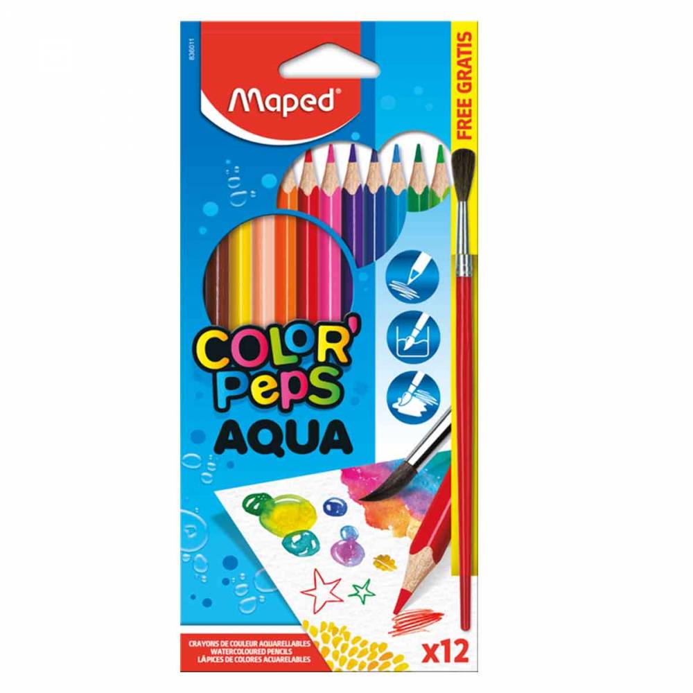 L�PICES ACUARELABLES MAPED X12