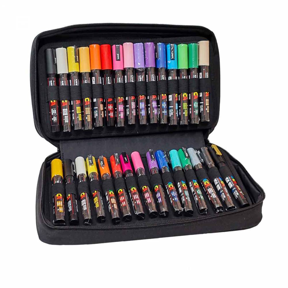 MALETIN POSCA COMPLETO X 50 U 