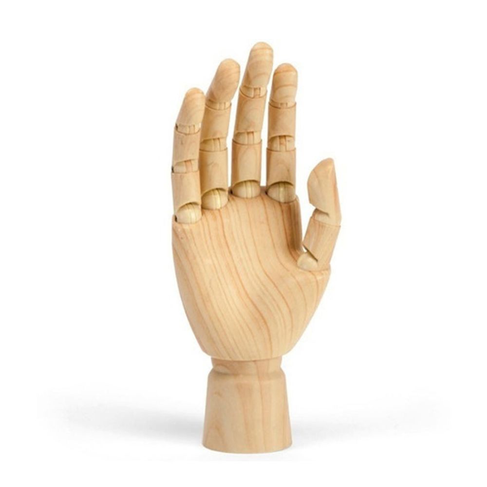 MANO ARTICULADA MADERA 30 CM 