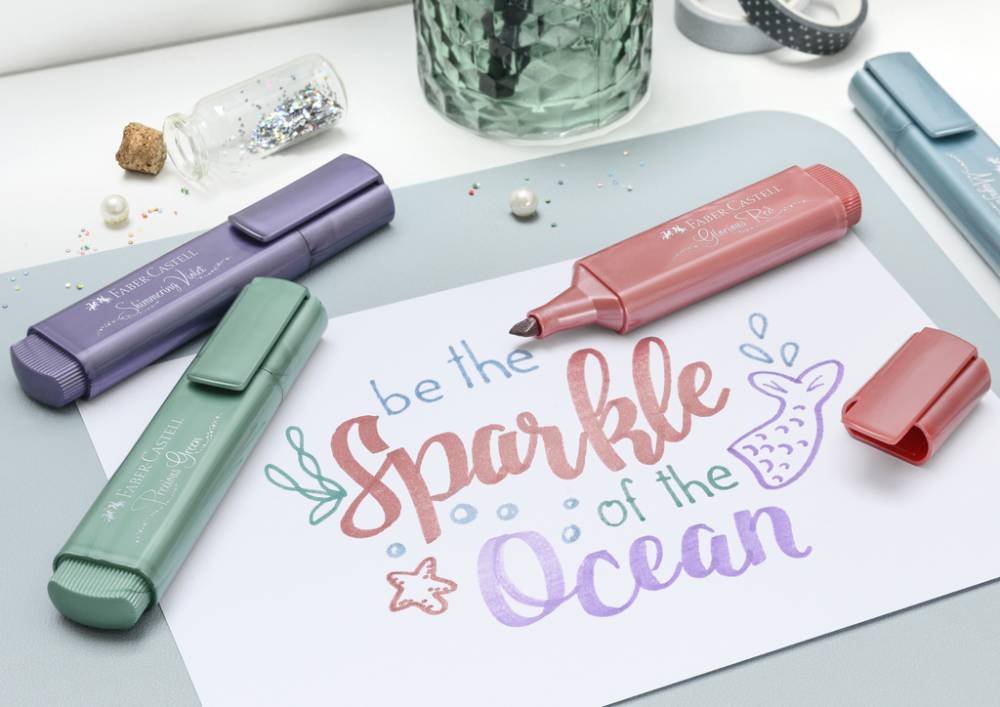 DESTACADOR FABER CASTELLS EFECTO MET�LICO 