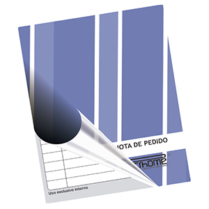 NOTA DE PEDIDO DUPLICADA X 50 H 