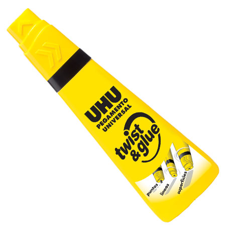 PEGAMENTO UHU TWIST & GLUE 90 ML 