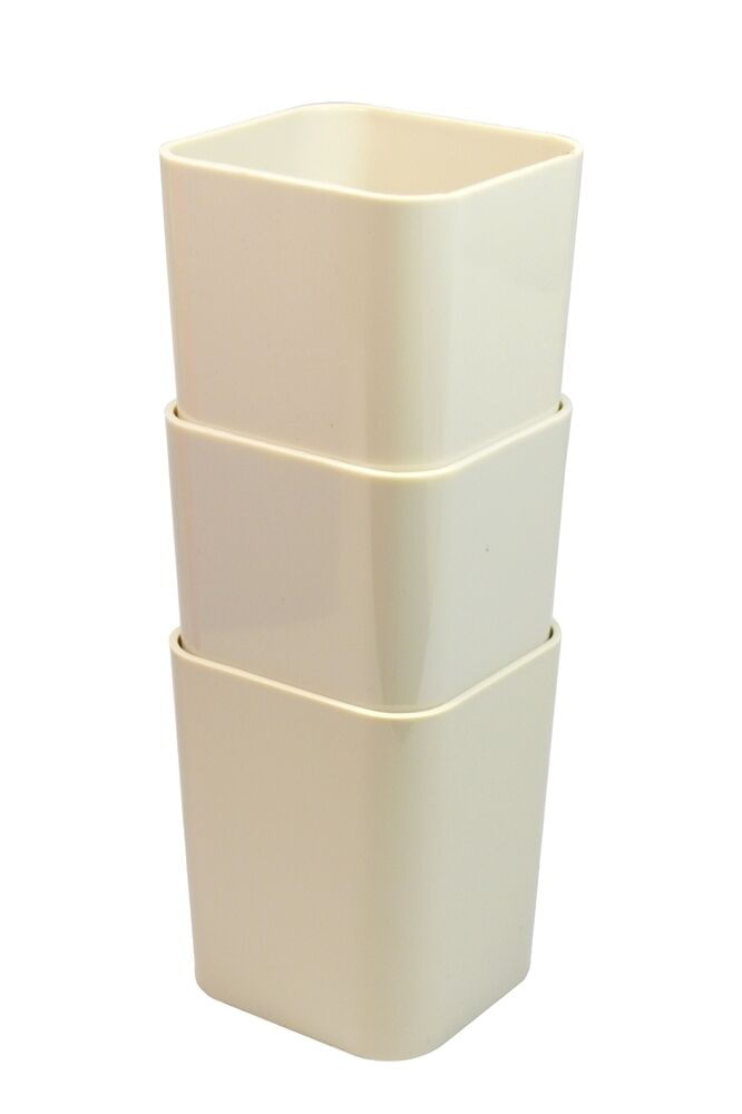 PORTA LAPICES  DELLO GRIS X 3 UNIDADES 