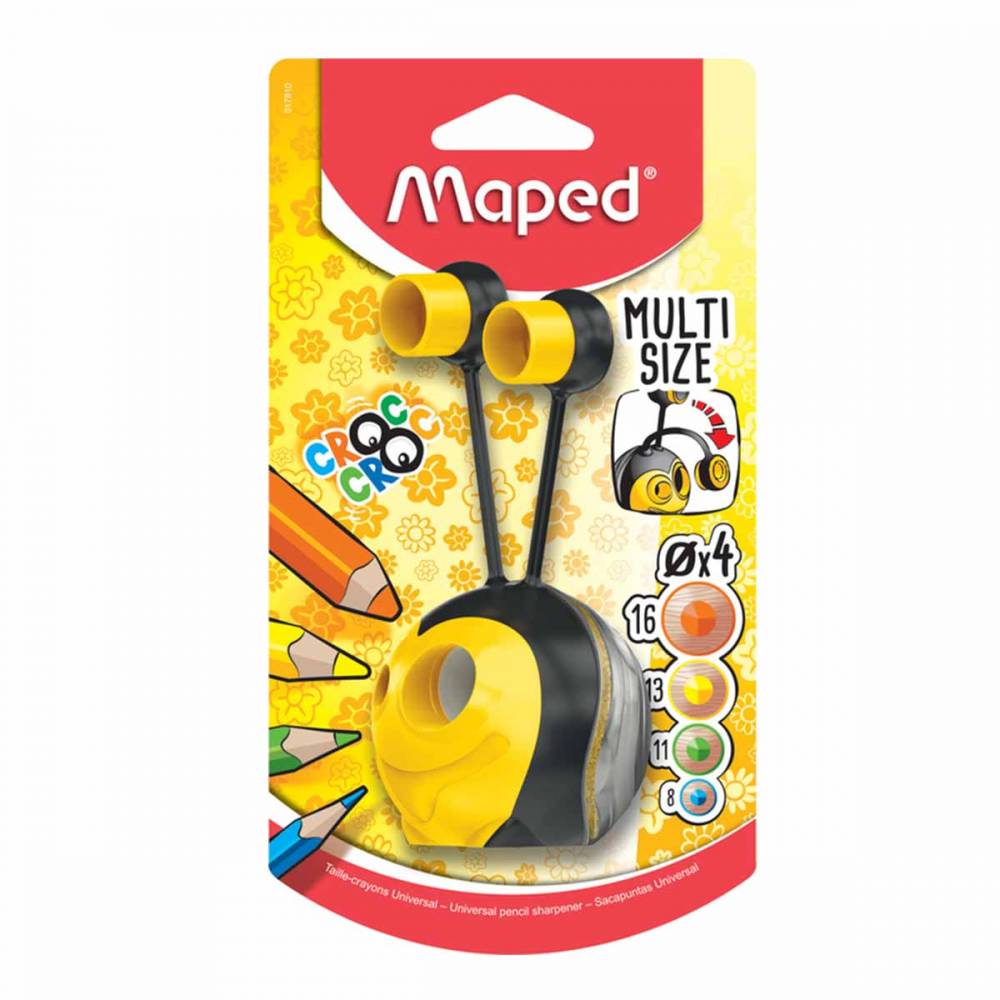 SACAPUNTAS MAPED CROC CROC UNIVERSAL 4 USOS BL.