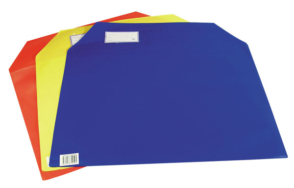 SOBRES ESCOLAR PVC AZUL 