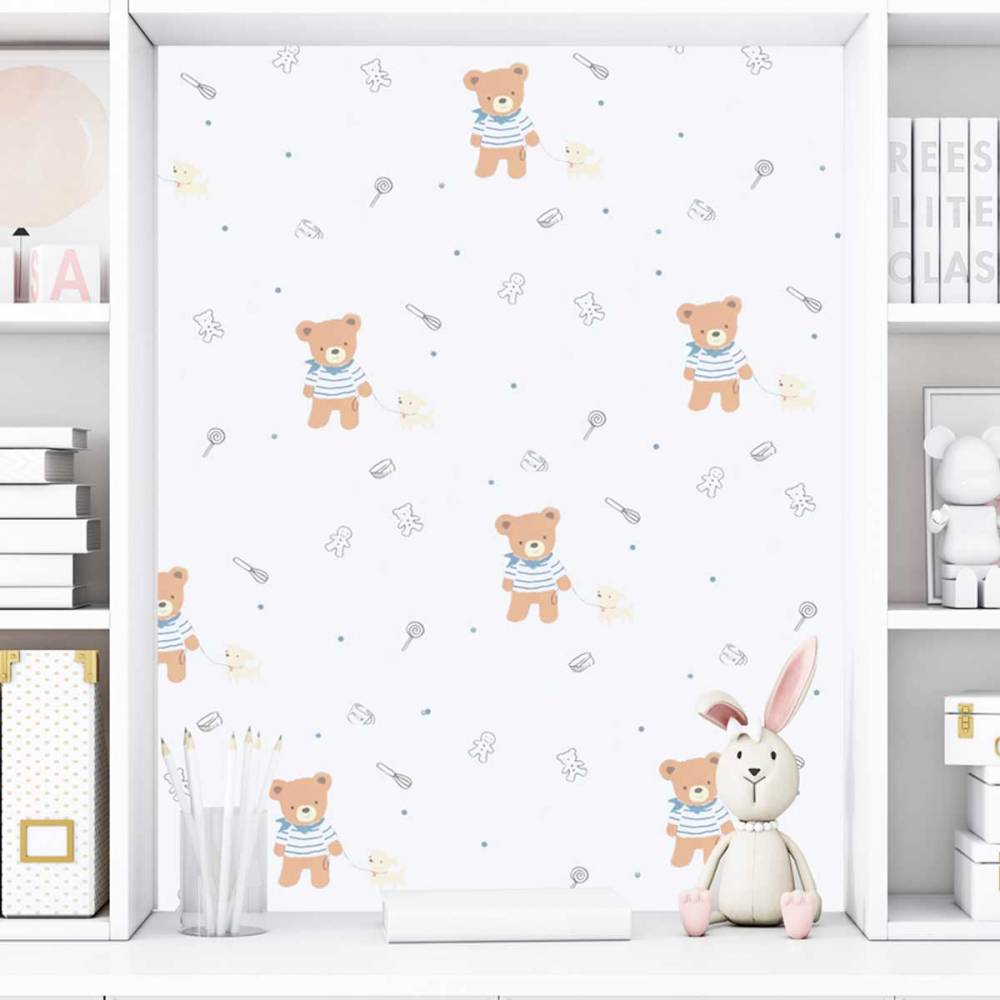 VINILO DECORATIVO OSITO 45CM X 10M