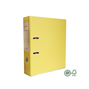 BIBLIORATO PLASTIFICADO A4 AMARILLO 