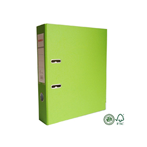 BIBLIORATO PLASTIFICADO A4 VERDE MANZANA