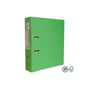 BIBLIORATO PLASTIFICADO A4 VERDE 