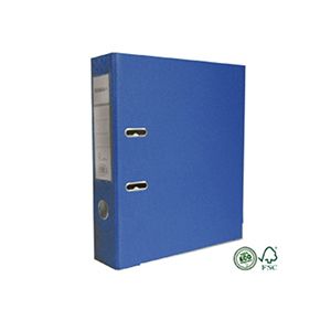 BIBLIORATO PLASTIFICADO A4 AZUL 