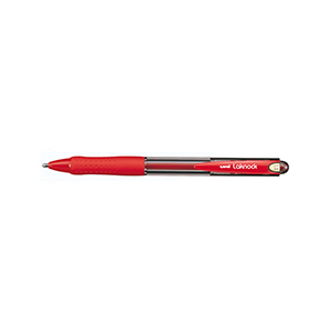 BOLIGRAFO UNI LAKNOCK 1.4 mm ROJO