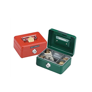 CASH BOX - CAJA DE SEGURIDAD CON LLAVE 125 x 95mm