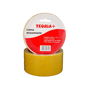 CINTA RESISTENTE TEORIA 48mm x 9m AMARILLA