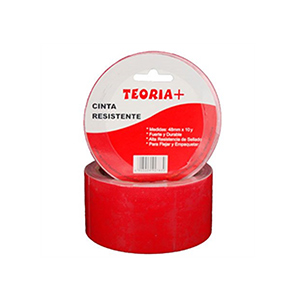 CINTA RESISTENTE TEORIA 48mm x 9m ROJA