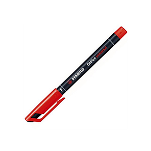 MARCADOR STABILO OHP 842 ROJO F