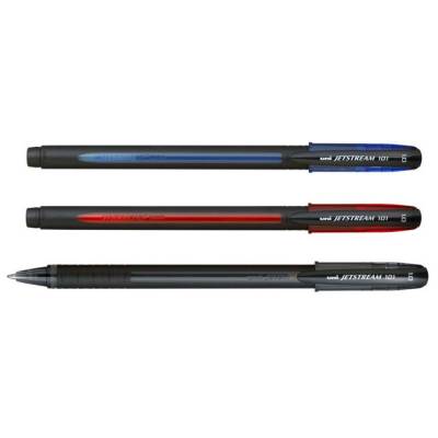 LAPICERA UNI JETSTREAM CUERPO DE GOMA 