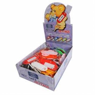 LLAVEROS DE PLASTICO IDENTIFICADORES X 100 