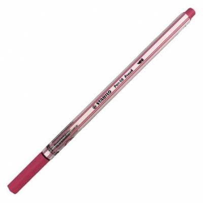 ROTULADOR STABILO PEN 68 BRUSH ROSADO PASTEL 
