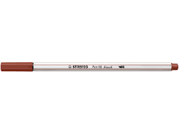 ROTULADOR STABILO PEN 68 BRUSH SIENNA