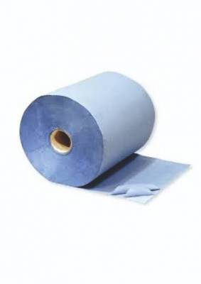 ROLLO DE PAPEL CELESTE 75/90 GRS 25 CM 