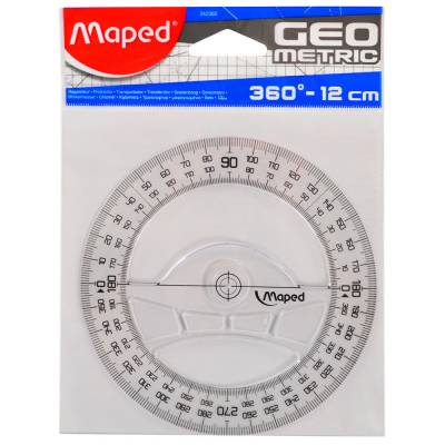 SEMICIRCULO MAPED GEOMETRIC 360 GRADOS BLISTER