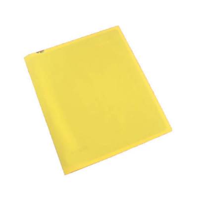 FORRO PARA CUADERNO EN PVC AMARILLO