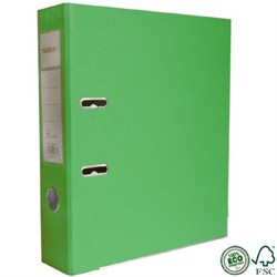 BIBLIORATO OFICIO PLASTIFICADO VERDE