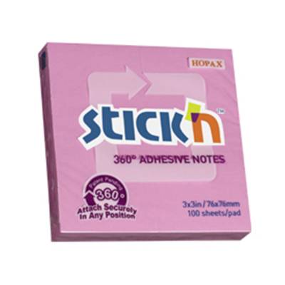BLOCK DE NOTAS ADHESIVAS 360 LILA 76 X 76 MM STICK NOTES 