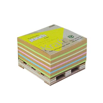BLOCK CUBO STICK KRAFT Y RECICLADO X 400 STICK 